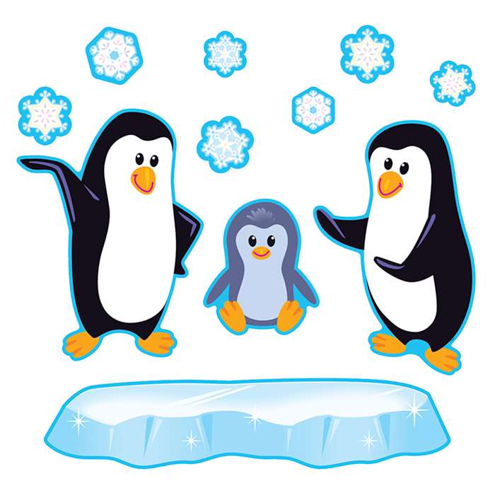 Playful Penguins Bulletin Board Set By Trend Enterprises