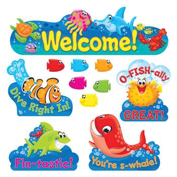 Sea Buddies Welcome Bulletin Board Set, T-8307