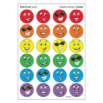 Stinky Stickers Colorful Smiles By Trend Enterprises