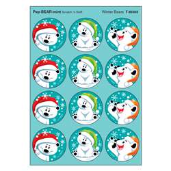 Winter Bears/Pepbearmint Stinky Stickers, T-83303