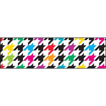 Houndstooth Multicolor Borders, T-85166