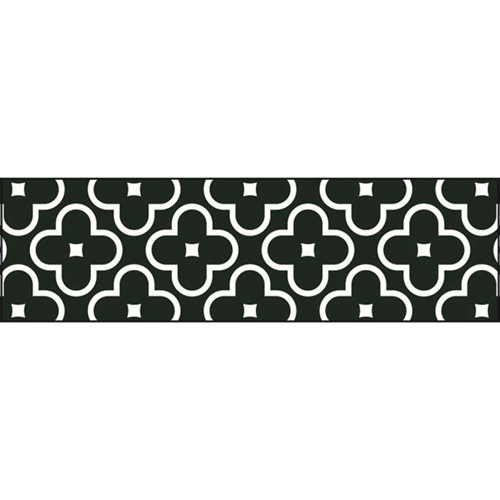 Floral Black Bolder Borders, T-85190