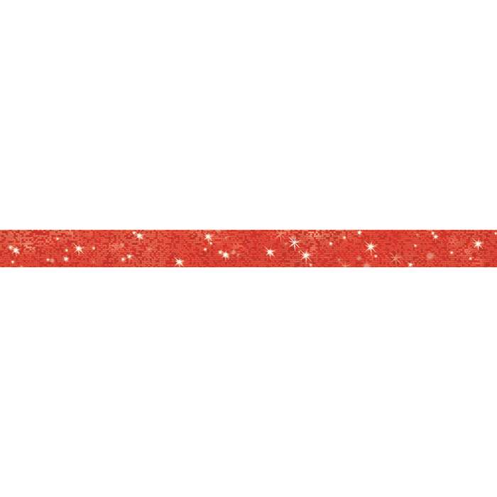 Red Sparkle Bolder Borders By Trend Enterprises