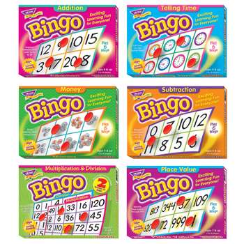 Elementary Math Bingo Pack, T-90739