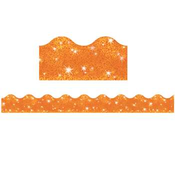 Trimmer Orange Sparkle By Trend Enterprises