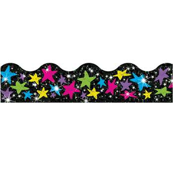 Trimmer Sparkle Stars By Trend Enterprises