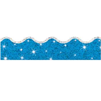 Trimmer Super Sparkle Blue By Trend Enterprises