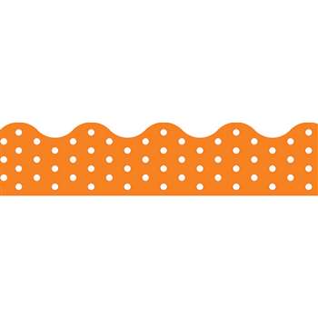 Polka Dots Orange Terrific Trimmers, T-92662