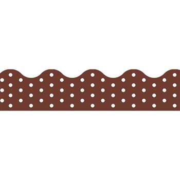 Polka Dots Chocolate Terrific Trimmers, T-92668