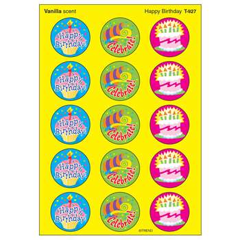 Stinky Stickers Happy Birthday By Trend Enterprises