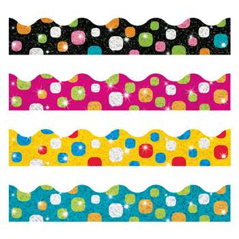 Super Dots Sparkle Plus Border Variety Pack, T-92931