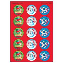 Stinky Stickers Christmas 60/Pk Acid-Free Peppermint By Trend Enterprises