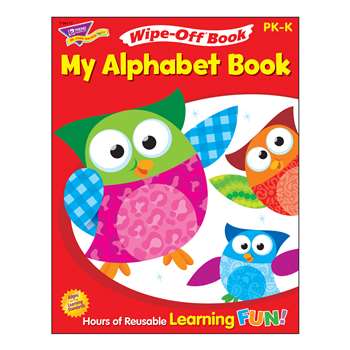 My Alphabet Book 28Pg Wipe-Off Books By Trend Enterprises