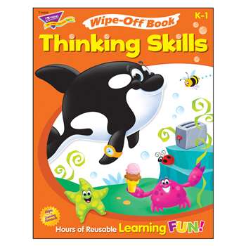 Wipe Off Book Thinking Skills, T-94235