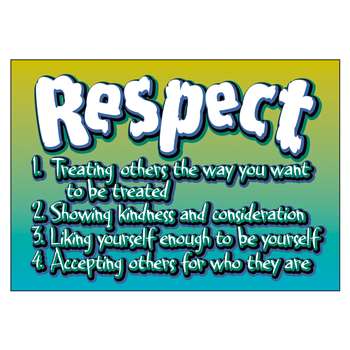 Poster Respect By Trend Enterprises