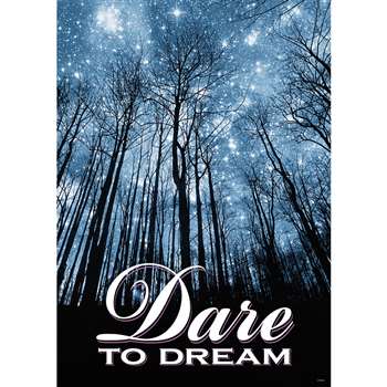 Dare To Dream Large Poster By Trend Enterprises