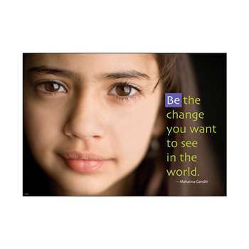 Be The Change Large Posters By Trend Enterprises