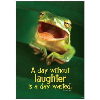Poster A Day W/Out Laughter Is A Day Wasted Charlie Chaplin Argus By Trend Enterprises