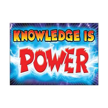 Knowledge Is Power Poster By Trend Enterprises