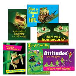 Awesome Attitude Frogs Combo Sets Argus Posters By Trend Enterprises