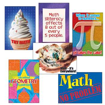 Math Matters Combo Sets Argus Posters By Trend Enterprises