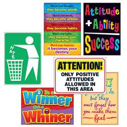 Attitude Matters Posters Combo Pack By Trend Enterprises