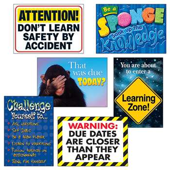 Learning Zone Argus Poster Combo Pk, T-A67933