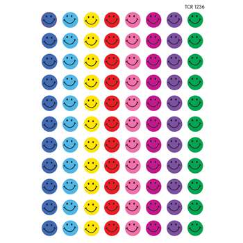 Mini Stickers Happy Faces 528Pk By Teacher Created Resources