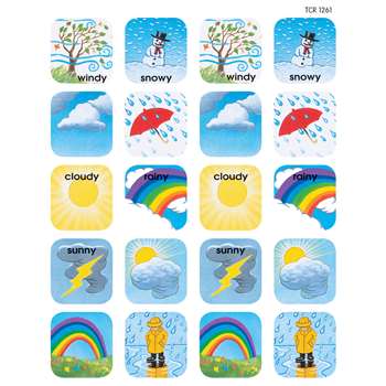 Stickers Weather By Teacher Created Resources