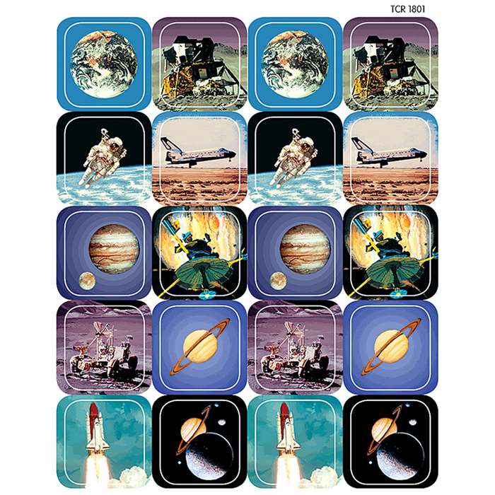 Space Thematic Stickers By Teacher Created Resources