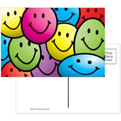 Smiley Faces Postcards 30Pk By Teacher Created Resources