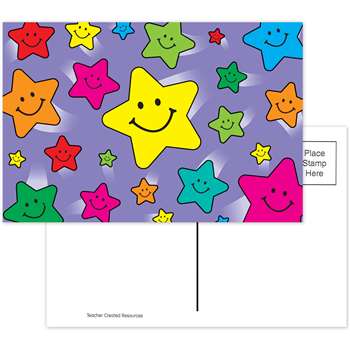 Happy Stars Postcards 30Pk By Teacher Created Resources