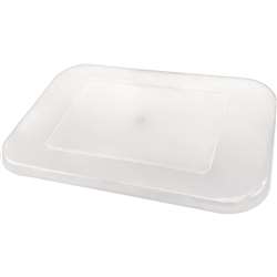 Clear Plastic Storage Bin Lid Small, TCR20342