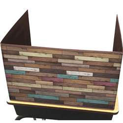 Reclaimed Wood Privacy Screen, TCR20346