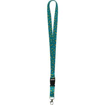 Teal Confetti Lanyard, TCR20349