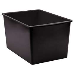 BLACK PLASTIC MULTI-PURPOSE BIN - TCR20427