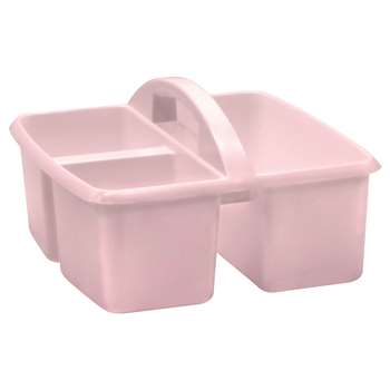 BLUSH PLASTIC STORAGE CADDY - TCR20444