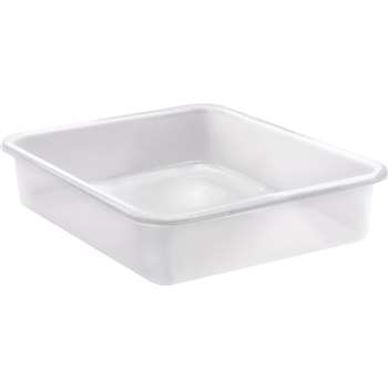 CLEAR LARGE PLASTIC LETTER TRAY - TCR20453