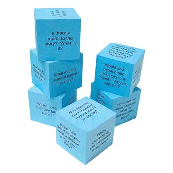 Foam Reading Comprehension Cubes By Teacher Created Resources