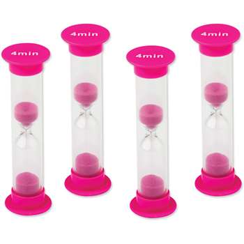 4 Minute Sand Timers Small, TCR20696