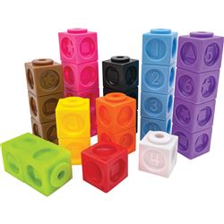 NUMBERS AND SHAPES CONNECTING CUBES - TCR20708