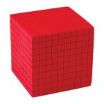 Foam Base Ten Thousands Cube, TCR20714