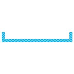 Aqua Chevron Magnetic Pockets Large, TCR20723