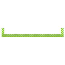 Lime Polka Dots Magnetic Pockets Large, TCR20725