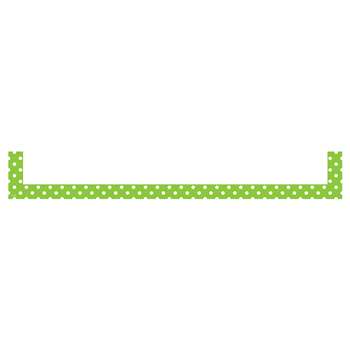 Lime Polka Dots Magnetic Pockets Large, TCR20725