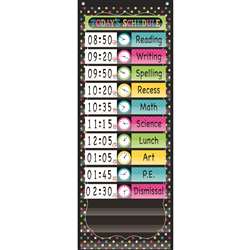 Chalkboard Brights 14 Pocket Daily Schedule Pocket, TCR20752