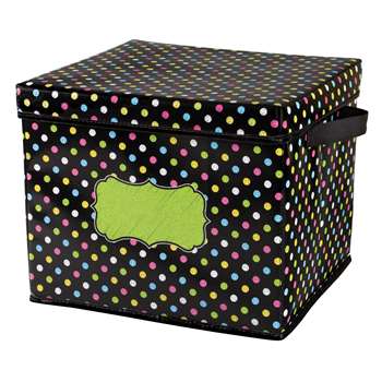 Chalkboard Brights Storage Bins Box 12X125X105, TCR20766