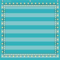 Light Blue Marquee 7 Pocket 28X28 Pocket Chart, TCR20780