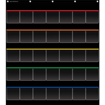 Black Storage Pocket Chart, TCR20844