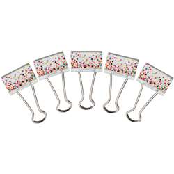 Confetti Binder Clips Medium, TCR20857